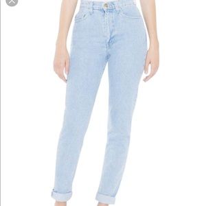 American apparel mom jeans